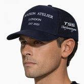 ATELIER TSS CAP - NAVY SUEDE