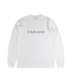 Farah Japan Printed Logo LS Tee OG Logo