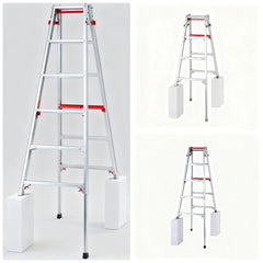 Telescopic Multi-Purpose Folding Ladders – Professional Grade, Adjustable【Maximum load:175KG】