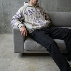 Valley Dreams - Vale Forever Army Zip Up 'Dirt Grey'