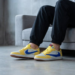 Air Jordan 1 Low OG 'Travis Scott Canary Yellow'