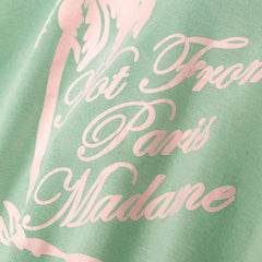 Drole de Monsieur T-Shirt Slogan Palmiers