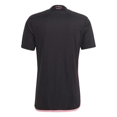 Adidas Men Inter Miami CF 23/24 MLS Away Black Pink Jersey HI1888