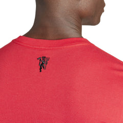 Adidas Men Manchester United Essentials T-Shirt Red IK8705