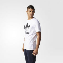 Adidas Originals Adi Trefoil Tee White Black AJ8828