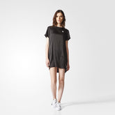 ADIDAS ORIGINALS TREFOIL TEE DRESS BLACK WOMEN BR4552