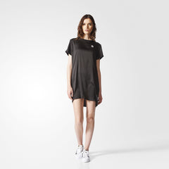 ADIDAS ORIGINALS TREFOIL TEE DRESS BLACK WOMEN BR4552