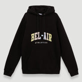Bel-Air Athletics Men College Regular Hoodie Pastel Black