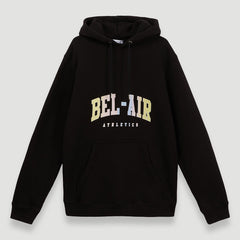 Bel-Air Athletics Men College Regular Hoodie Pastel Black