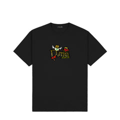 Dime Classic Fuzzy T-Shirt Black