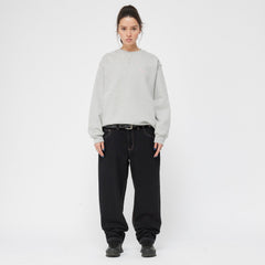 Dime Men Classic Small Logo Crewneck Heather Gray