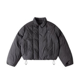 Dime Pleated Puffer Charcoal