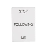 Central Books Stop Following Me