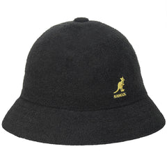 Kangol Bermuda Casual Hat Black Gold