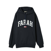 Farah Japan Embroidered Patch Logo Hoodie College Logo