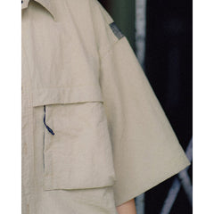 LAKH Breathable Western Field Shirt Khaki