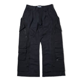 LAKH Detachable Ten Pockets Cargo Pants Black