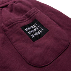 Market Men Vintage Washed Sweatpants Crimson