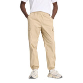 New Balance Men Twill Cargo Joggers Beige MP41579-SOT