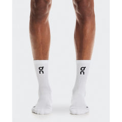 ON Core Run Sock High 2P White
