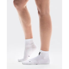 ON Core Run Sock Mid 2P White
