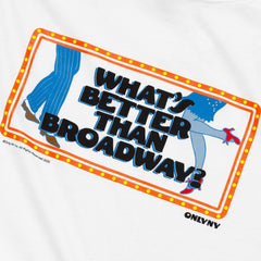 Only NY Broadway Lights T-Shirt White