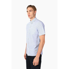 PENFIELD MENS VONA BUTTON SHIRT BLUE PFM521592116-072