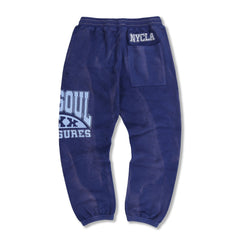 Pleasures Men 53X Inside Out Sweatpants Navy