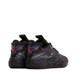Puma Basketball Men LaMelo Ball MB.04 Lo Team Black Dark Amethyst 312174-01