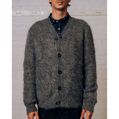Raised By Wolves Molotov Cardigan Sweater Charcoal