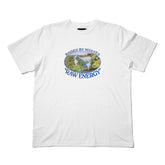 Raised By Wolves Raw Energy Tee White
