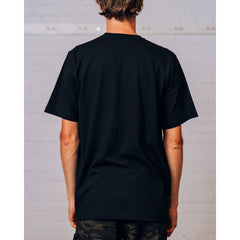Raised By Wolves Stretch Tee Black