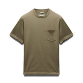 Reigning Champ Men Knit Midweight Jersey Standard Pocket T-Shirt Cypress RC-1567-CYP