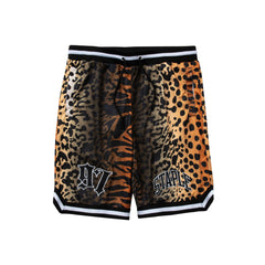 Staple Men Mesh Basketball Short Brown 2206B6979-BRN