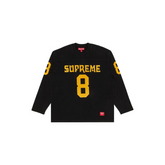 Supreme Affiliated Long-Sleeve Football Top 'Black'