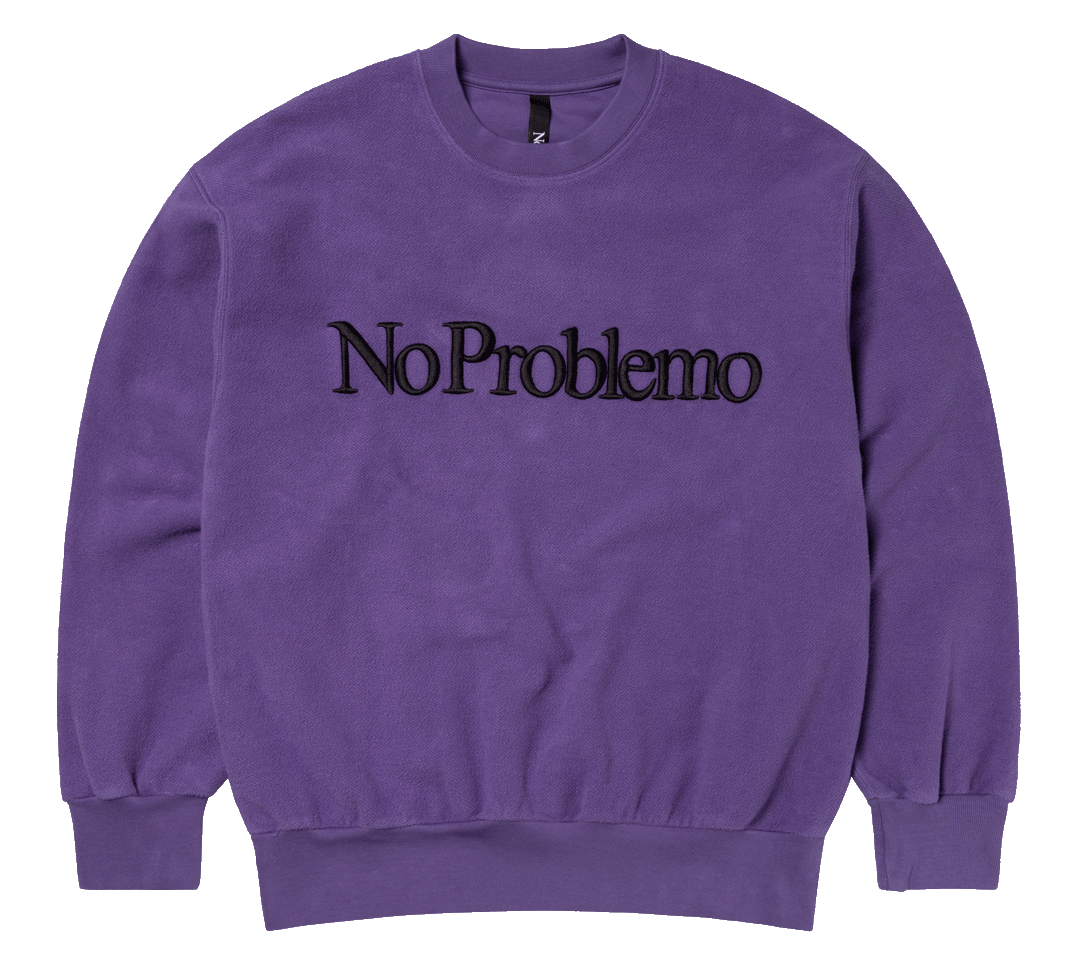 No Problemo Reverse Fleece Sweatshirt
