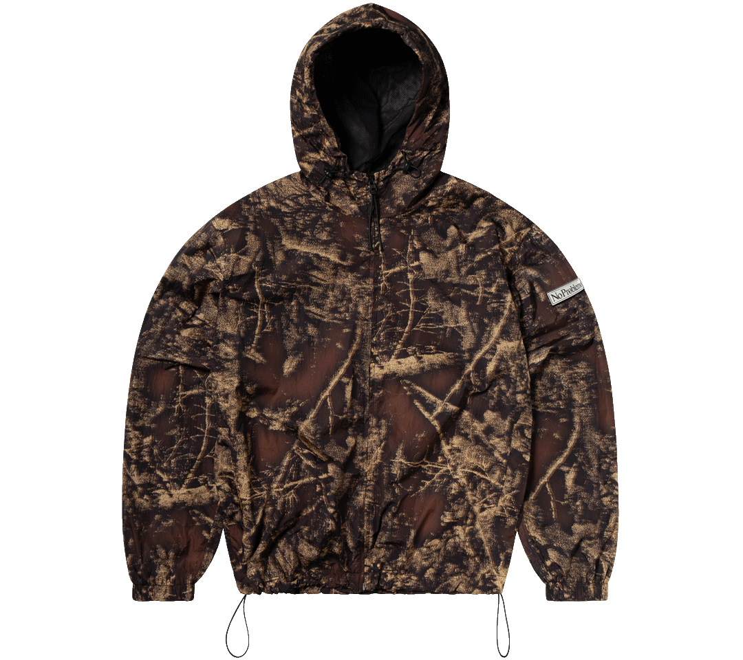 No Problemo "Forest Glitch" Nylon Jacket