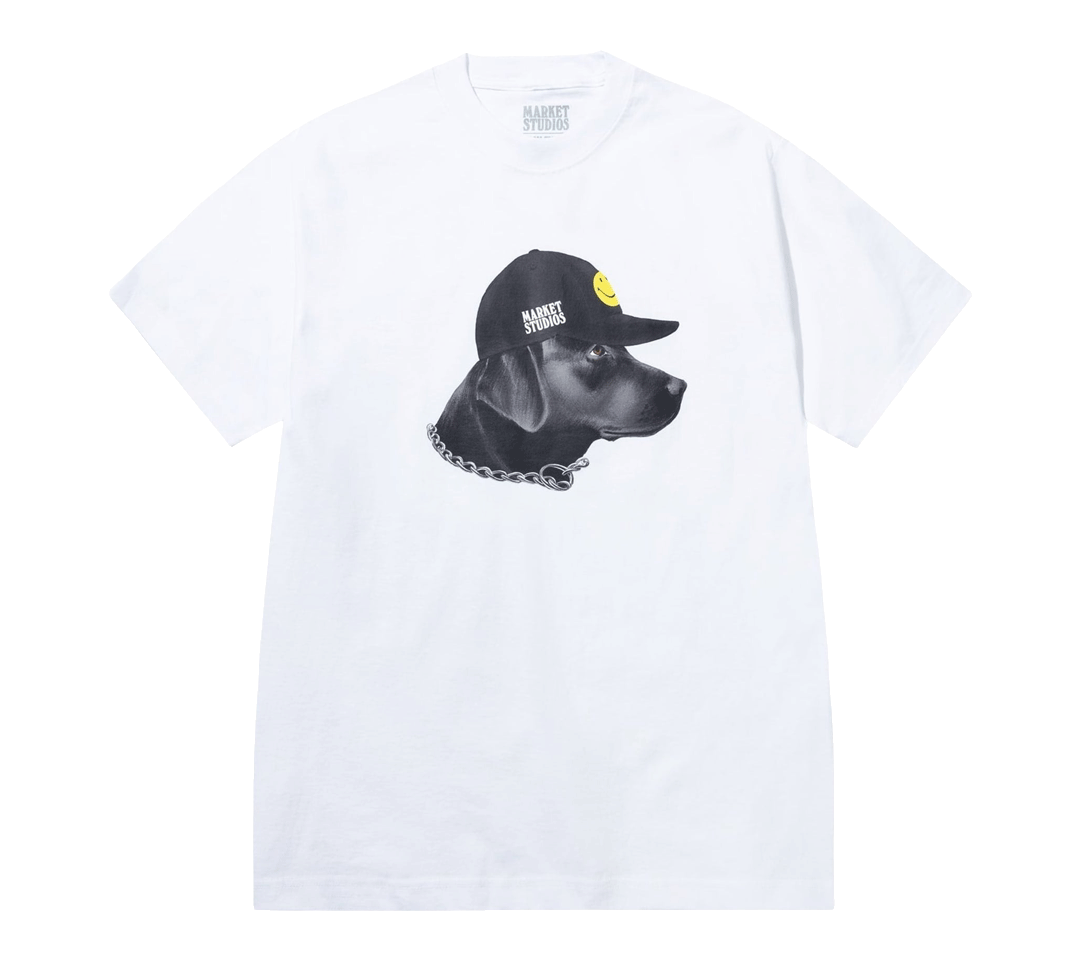 Market Studios "Smiley Dog Got Style" T-Shirt
