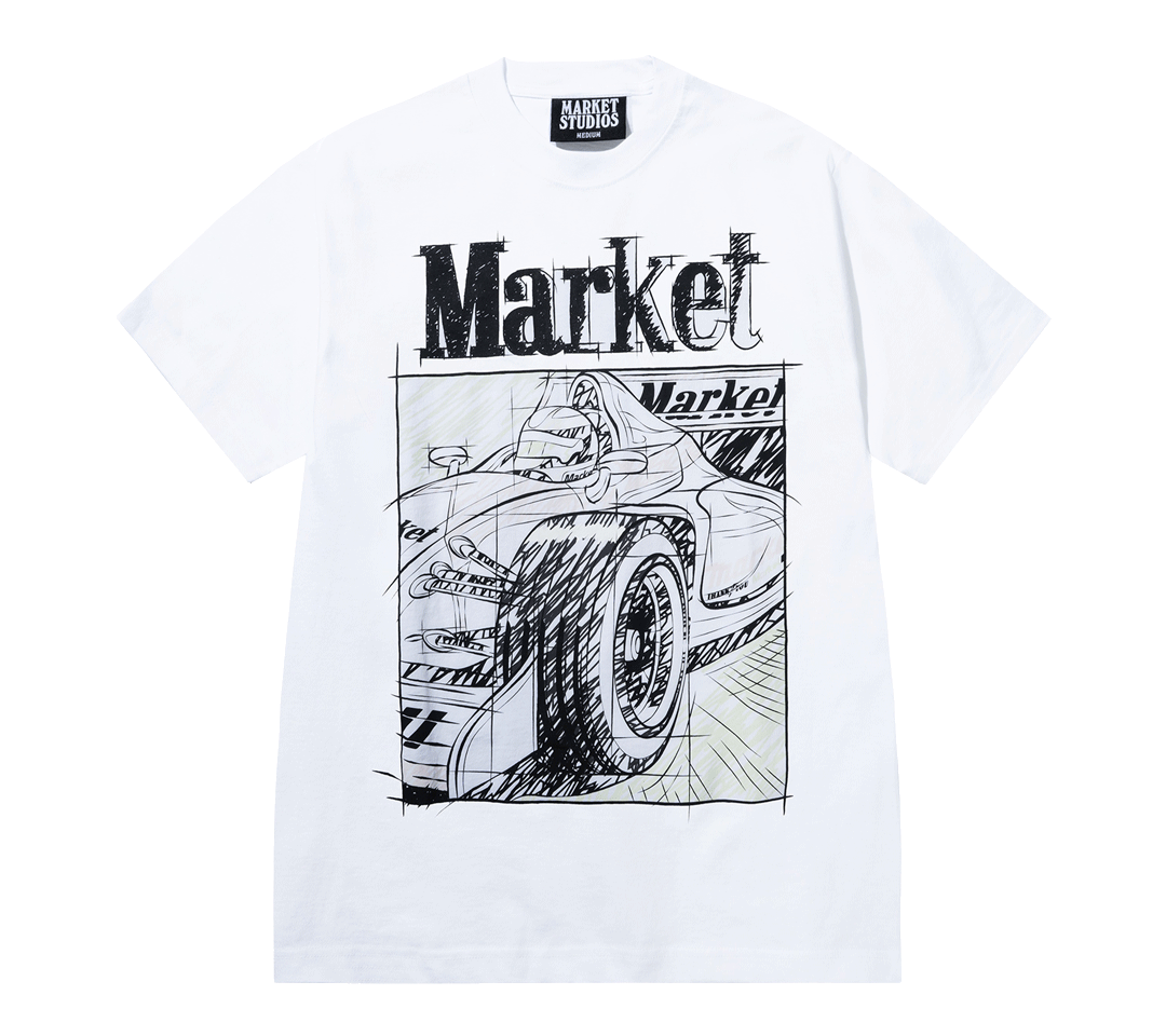 Market Studios "Scribbled Formula UV" T-Shirt