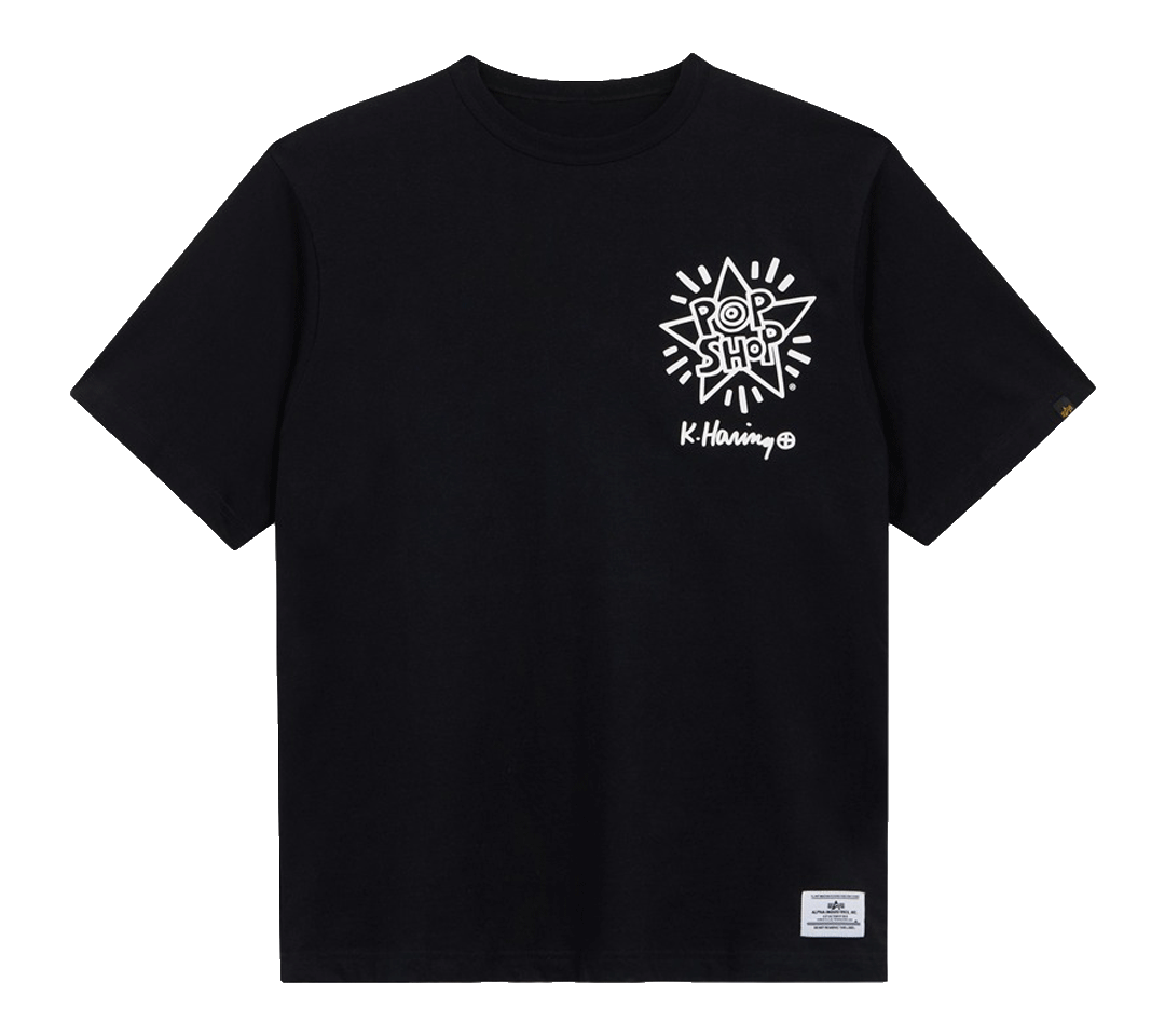 Keith Haring x Alpha Industries "Pop Shop" T-Shirt