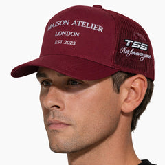 ATELIER TSS CAPS - BURGUNDY