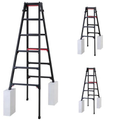 Telescopic Multi-Purpose Folding Ladders – Professional Grade, Adjustable【Maximum load:175KG】
