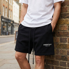 Fear Of God Essentials Classic Black Shorts SS25