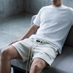 Fear of God Essentials Shorts 'Light Oatmeal (SS22)