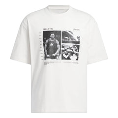 Adidas Men Anthony Edwards Tee White