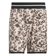 Adidas Men Crazy Lite Allover Print Shorts Beige