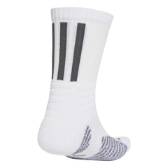 Adidas Select Basketball Socks White Core IU2190