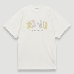 Bel-Air Athletics Men College T-Shirt Pastel White