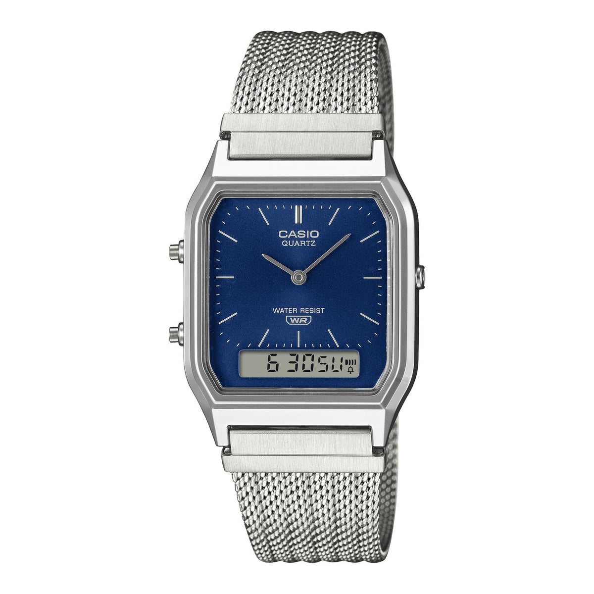 Casio Vintage Silver AQ230EM-2A