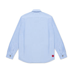 CLOT Men Zip Shirt Blue
